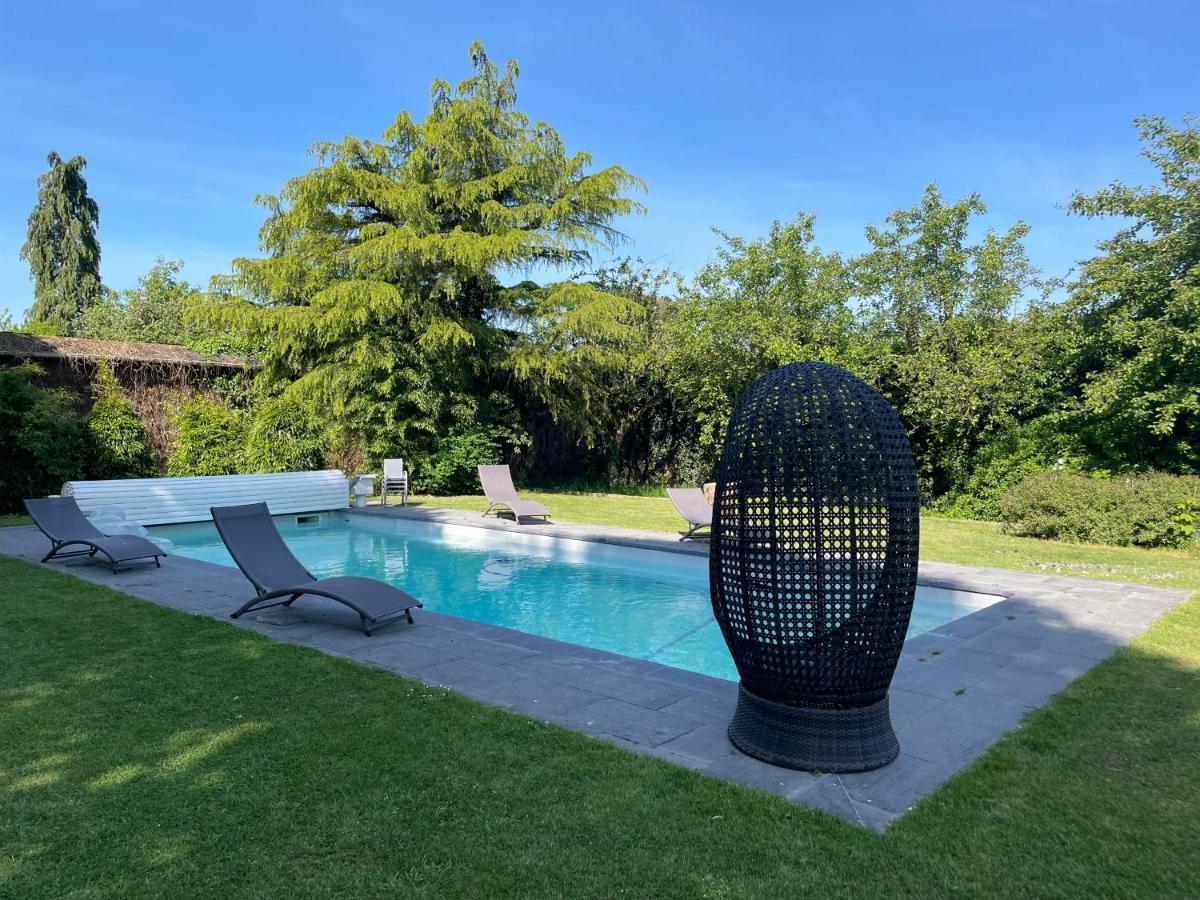 Les Gites Du Champ-De-Bataille Sainte-Opportune-du-Bosc Ruang foto